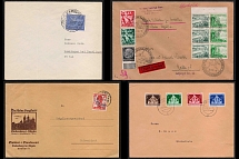 Third Reich, Germany, 4 Covers (Readable Postmarks)