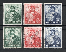 1949 Germany British and American Zones (CV $30, Full Sets, MNH/Cancelled)