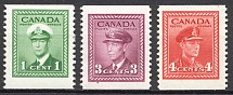 1942-48 Canada British Empire Booklet Stamps Perf. 12 (Full Set)