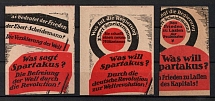 'What does Spartacus Want?', German Propaganda, Germany