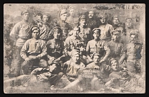 1917-1920 'Souvenir to France', Czechoslovak Legion Corps in WWI, Russian Civil War, Postcard