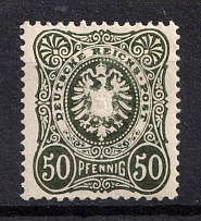1880 50pf German Empire, Germany (Mi. 44 ba, Certificate, CV $210, MNH)