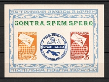 1960 For Lasting Connection With the Region (Gray Paper, Only 500 Issued, MNH)
