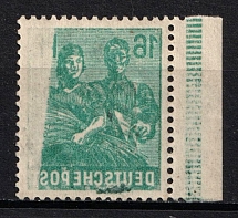 1948 16pf British and American Zones of Occupation, Germany (Mi. 42 I a var, OFFSET, Margin)