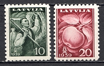 1939 Latvia (Full Set, MNH)