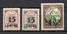 1927 Latvia (Full Set, CV $30)