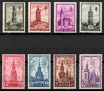 1939 Belgium (Sc. B256 - B263, Full Set, CV $30)