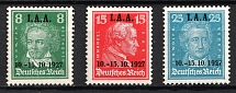 1927 Weimar Republic, Germany (Mi. 407 - 409, Full Set, CV $80)