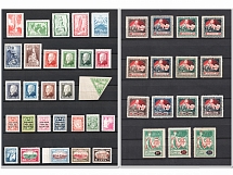 1920-37 Latvia, Collection (Full Sets, CV $130)