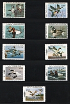 North Carolina State Duck Stamps, United States Hunting Permit Stamps (High CV, MNH)