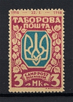 Regensburg DP Camp Ukraine Date `1918-1948` (Maroon Probe, Proof, MNH)