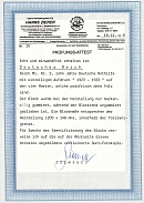 1933 Third Reich, Germany, Souvenir Sheet (Mi. Bl. 2, Certificate, CV $7,800, MNH)