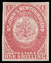 1862-64 1S Newfoundland, Canada (SG 23, CV $75)