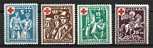 1950 Munich Camp Post in Favor of Military Invalids Underground (Perf, Full Set)