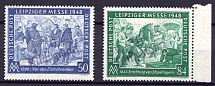1948 District 36 Potsdam Main Post Office, Michendorf Emergency Issue, Soviet Russian Zone of Occupation, Germany (MNH)
