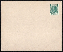 1913 14k Postal stationery stamped envelope, Russian Empire, Russia (SC МК #57А, 144 x 120 mm, 22nd Issue)