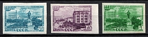 1948 225th Anniversary of the City Sverdlovsk, Soviet Union, USSR, Russia (Zv. 1255 - 1257, Imperforate, Full Set, CV $50, MNH)