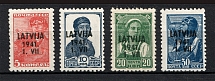 1941 Occupation of Latvia, Germany (CV $10, MNH/MH)