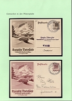 1936 Summer Olympics (Olympiad) in Berlin, Third Reich, Propaganda Postcards (Commemorative Cancellations)