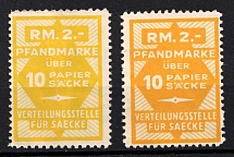 Deposit stamps, Germany Revenues