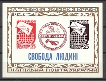 1965 For Lasting Connection with the Region Block Sheet (Only 500 Issued, MNH)