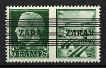 1943 25c Zadar, German Occupation, Germany (Mi. 35 IV, CV $70)