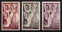 1938 The Second Trans-Polar Flight From Moscow to San-Jacinto, Soviet Union, USSR, Russia (Full Set)