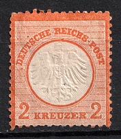 1872 2gr German Empire, Germany (Mi. 15, CV $80)