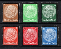 1934 Third Reich, Germany (Mi. 548 - 553, Full Set, CV $200, MNH)