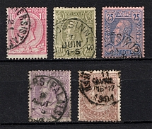 1884-91 Belgium (CV $50, Canceled)