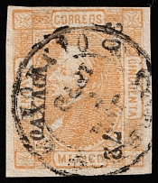 1872 50c Mexico, North America (Sc 96,  Canceled, CV $35)