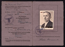 1943 Driver's License, Nazi Germany