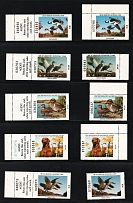 New Hampshire State Duck Stamps, United States Hunting Permit Stamps (High CV, MNH)