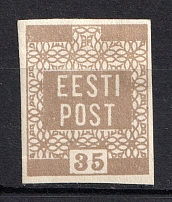 1919 35p Estonia (Olive Brown)