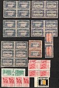 Italy, Europe, United States, Stock of Cinderellas, Non-Postal Stamps, Labels, Advertising, Charity, Propaganda (#11)