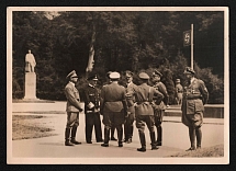 1940 'Compiegne. On the historical ground', Propaganda Postcard, Third Reich Nazi Germany