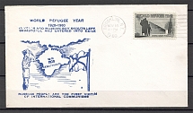 1960 Russia Scouts World Refugee Year Cover 1920 Sevastopol Crimea Cover