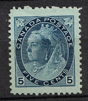 1898-1902 5c Canada (SG 157, CV $150)