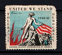 1940-41 'United We Stand', Council Against Intolerance In America, United States