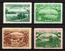 1951 Agriculture in the USSR, Soviet Union, USSR, Russia (Zv. 1532 - 1535, Full Set, MNH)
