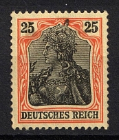 1905 25pf German Empire, Germany (Mi. 88 I, CV $70)