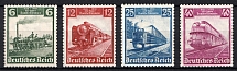 1935 Third Reich, Germany (Mi. 580 - 583, Full Set, CV $170, MNH)