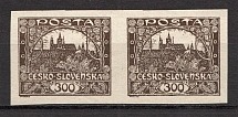 1919 Czechoslovakia `300` Pair (Probe, Proof)