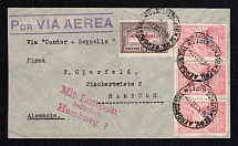 1932 (21 Sept) 'Condor - Zeppelin', Argentina, Airmail Cover, send from Buenos Aires to Hamburg