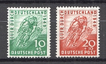 1949 Germany British and American Zones (CV $30, Full Set, MNH)