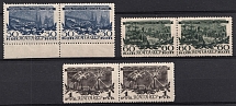 1945 3rd Anniversary of the Victory Moscow, Soviet Union USSR, Pairs (Full Set, MNH)