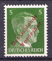 1945 5pf Meissen, Germany Local Post (Mi. 28, Signed, CV $1,690, MNH)