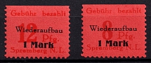 1946 Spremberg (Lower Lusatia), Germany Local Post (Mi.15 A II - 16 A II, Full Set, CV $160, MNH)