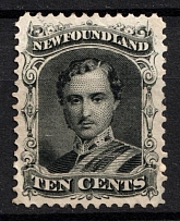 1865-70 10c Newfoundland, Canada (SG 27, CV $500)