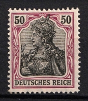 1905 50pf German Empire, Germany (Mi. 91 I x, Signed, CV $100)